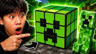 I printed a MINECRAFT Rubik’s Cube…