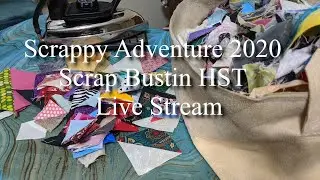 Scrappy Adventure 2020 - Scrap Bustin HST Bag Creation
