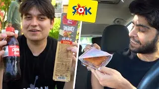 24 SAAT BOYUNCA SADECE ŞOK YEMEKLERİNİ YEDİM! 🍟🌭