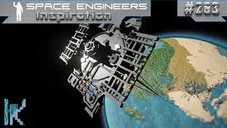 Space Engineers Inspiration - E203: UNSC Pelican, UNSC Orbital Elevator, and L.T.P Vessal Mk I