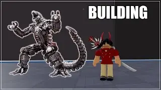 [Roblox BND] Building Mecha Godzilla, come chat while I build!