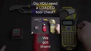 Loaded Tool Chest #tools #industrial #toolbox #workers #5s #fluke #kleintools #knipex #automation