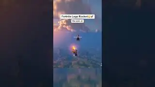 Fortnite Lego First ever Rocket!  #fortnite #shorts #edit #lego