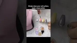 DIY 3D Flower Butterfly Nail Art Design Accessories/ A Touch of Magic