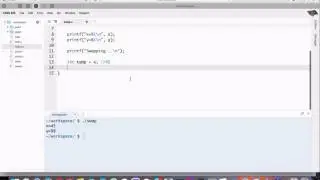 Swap.c перестановка значений переменных