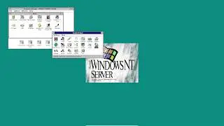 Windows NT 3.5 Build 756 Server in VirtualBox