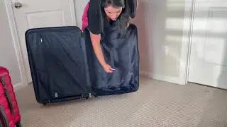 Coolife Luggage 3 Piece Set Suitcase Spinner Hardshell Lightweight TSA Lock