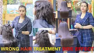 How to treat dry damage hair & Hairfall?Botox! Smoothning!Nano plastea!Keratin!Colour! @FalakNaaz