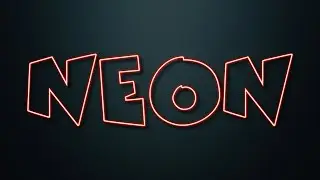 How to Create a Neon Glow Text Effect in Photoshop