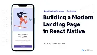 #27 Building a Modern Landing Page in React Native