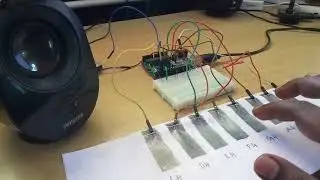Playing piano in paper!