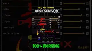 Free Fire Headshot setting 2025 ⚡ Best Sensitivity Settings ⚙️| Sensitivity + Hud Settings Free Fire
