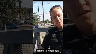 Female Cop Illegally Detains Auditor