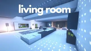 Minecraft: Modern Living Room Tutorial