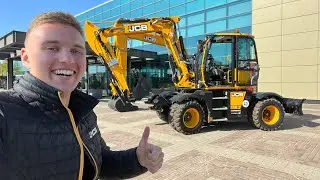 Обзор колёсного экскаватора JCB HYDRADIG 110W