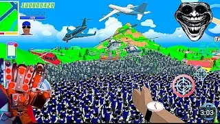 Unlimited Police Force In Dude Theft War.