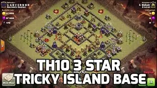 Clash of Clans: TH10 3 STAR ON ISLAND BASE - GOBOLALO POWER!!! | Mister Clash Gaming