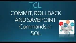 How to Commit Rollback and Savepoint in 