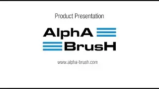 Product Presentation Alpha Brush