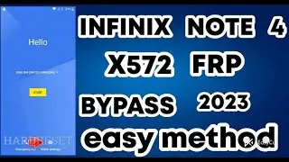 infinix note 4 X572 frp bypass without PC fastest method
