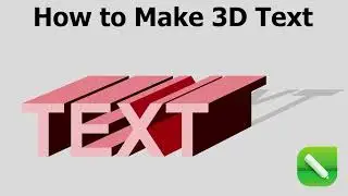 How to Make 3D Text | Corel Draw | Shabaz k editor | #3dtext | 2021