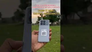 POCO X6 PRO 120 FPS TEST😱-PUBG TEST 