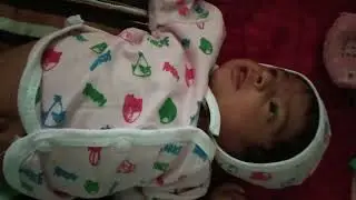 पहिला शब्द बोलताना दिड [1(1/2)]महिन्याची माझी इरा......