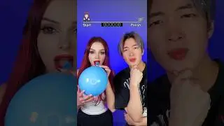 Onii chan with helium. Who won?? 😮😮 