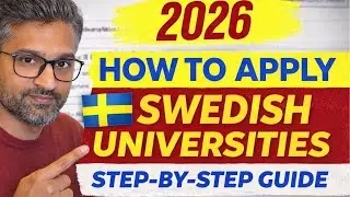 Study in Sweden | Application process for Swedish University