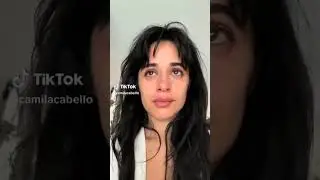 Camila CRIES😭 in her latest Tiktok #camilacabello