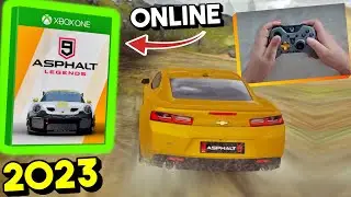 Jogando ASPHALT 9 LEGENDS no XBOX ONE S em 2023! (GamePlay Multiplayer Teste)