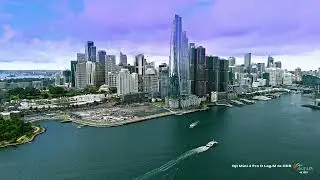 4K HDR VIDEO｜Overlooking Sydney Harbour｜DJI Mini 4 Pro D Log-M to HDR|Phong cảnh  Úc｜