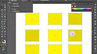 Illustrator Khmer - Select Color/Magic Wand, Pen Tool, Shape, Anchor Point