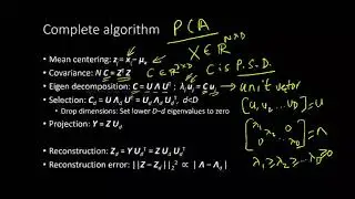 EE769-11-2 Dimension Reduction - Principal Component Analysis