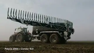Farmtech Polycis 2000 + Condor 18.0 x Ljutomerčan