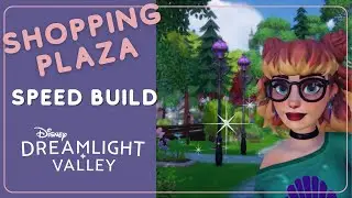 Creating a Plaza Shopping Center Speed Build 💳🤑 | Disney Dreamlight Valley