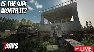 Do We Craft a 4x4? -  7 Days To Die !sounds !socials