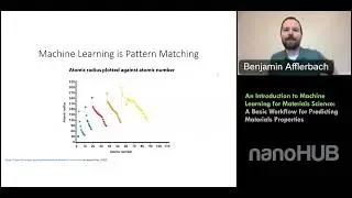 Introduction to a Basic Machine Learning Workflow for Predicting Materials Properties