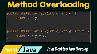 Java Method Overloading | Java Methods  | Java Method Parameters | Java Recursion  in Hindi