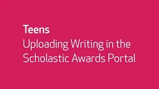 Enter Writing from Your Teen Account