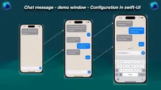 ChatMessageDemoWindow Configuration in swiftUI