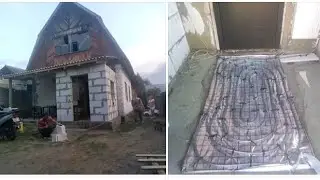 #СДЕЛАЛИ ТЕПЛЫЙ ПОЛ# ДОМАШНИЙ ВЛОГ