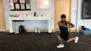 Walking Lunges & Rotate