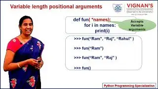 variable length Arguments in Python