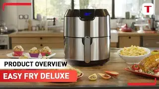 Discover Tefal Easy Fry Deluxe Digital Air Fryer EY401D