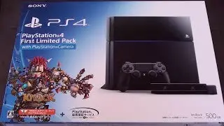 Japanese PS4 Unboxing - First Limited Pack + Camera [NihongoGamer]