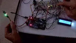 Горелка на отработке. Полностью автоматический режим. Добавлен модуль часов и проверка уровней масла