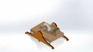 Walking Mechanism ANIMATION VIDEO end #solidworks #keşfet #reels