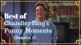 Best of Chandler Bing Funny and Sarcastic Moments   from Season 1