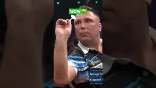 💪 Exhibition shot Gerwyn Price 🤩 Darts Dart #shorts 🎯